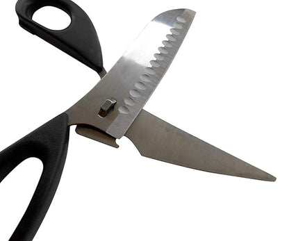 Vegetable Cutting Kitchen Scissor || Stainless Steel Detachable Multipurpose Kitchen Scissors || Scissors For Cutting Chicken, Poultry, Game, Bone, Meat (Multicolour) (Pack Of 1)
