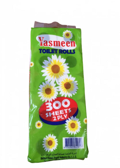 Yasmeen Toilet Rolls, 10Pack, 300Sheets