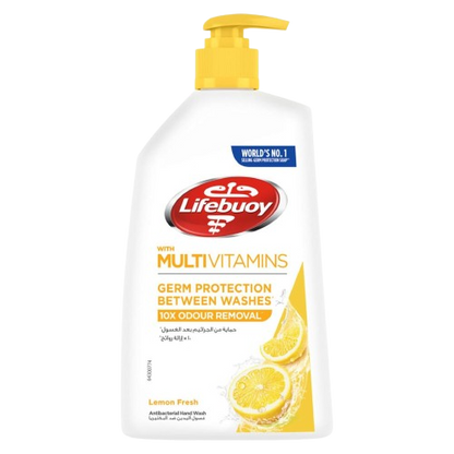 Lifebuoy Antibacterial Liquid Hand Wash Lemon Fresh Scent, 500ml