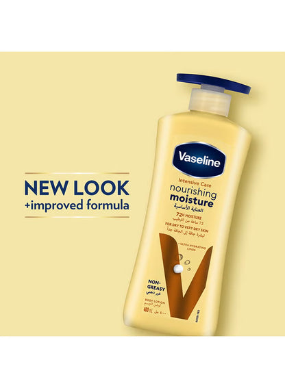 Vaseline Intensive Care Nourishing Moisture Body Lotion, 400ml