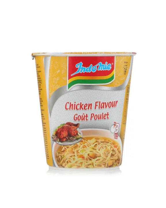 Indomie Chicken Flavor Noodles Cup, 60g