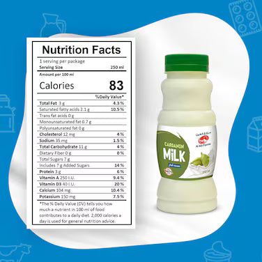 Al Ain Farms Full Cream Cardamom Milk, 250ml