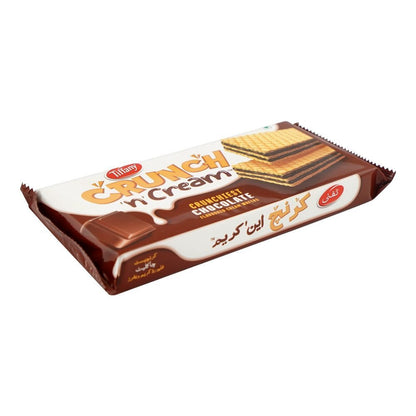 Tiffany Crunch N Cream Chocolate Cream Wafers, 135g