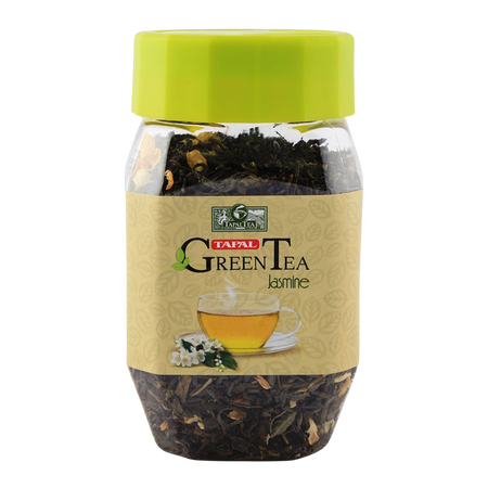 Tapal Jasmine Green Tea Powder Jar, 100g