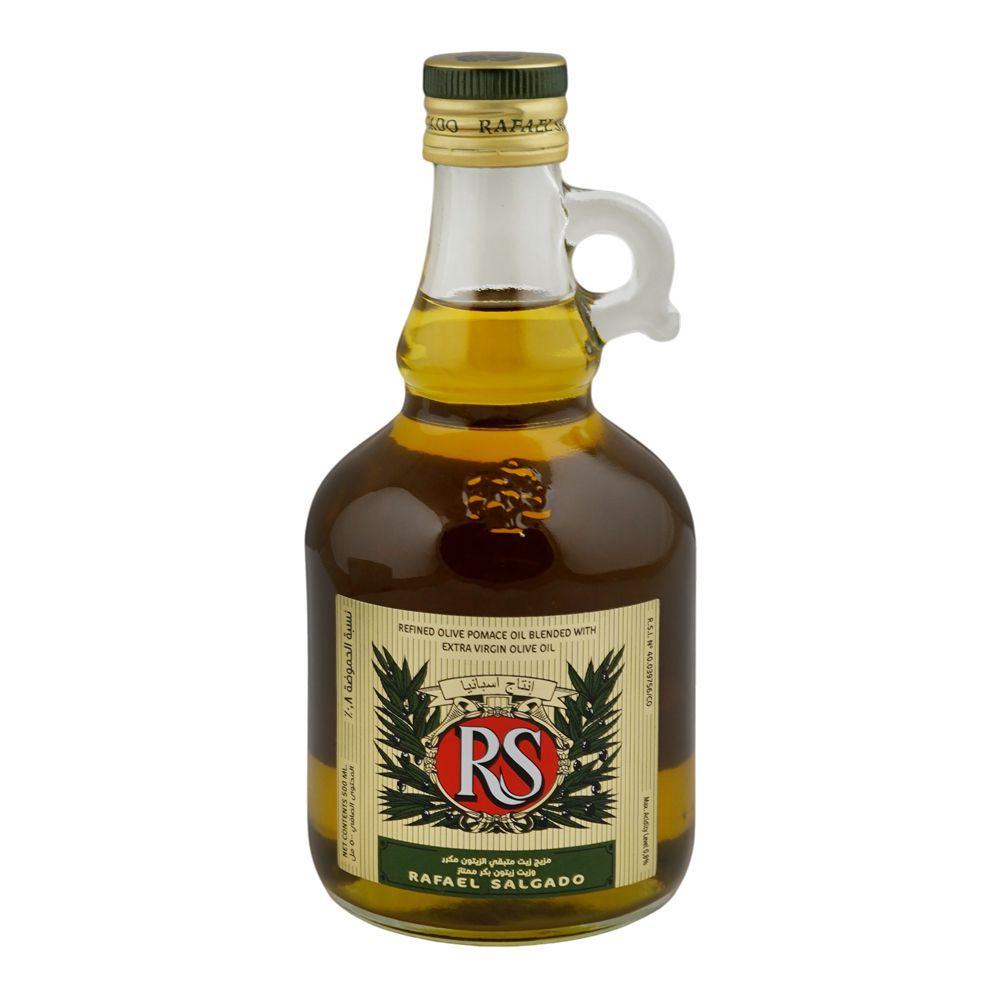 RS Refind Olive Pomance Oil Blended Olive Oil, 500ml