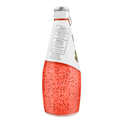 Basil Seed Strawberry Drink