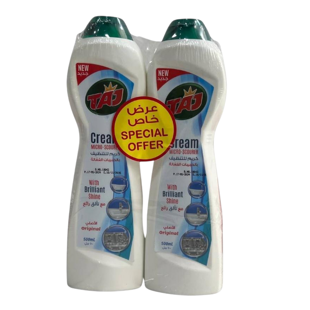 Taj Scouring Cream, 2x500ml