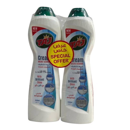 Taj Scouring Cream, 2x500ml