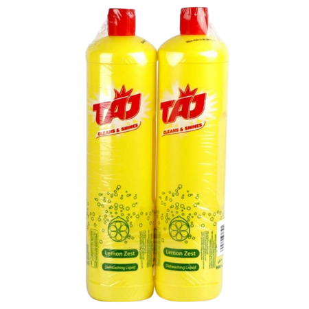 TAJ DISHWASH LEMON 2X900ML SPECIAL OFF