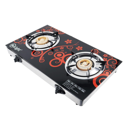 Mr. Light Gas Stove with Two Burners MRGB2550-2GS