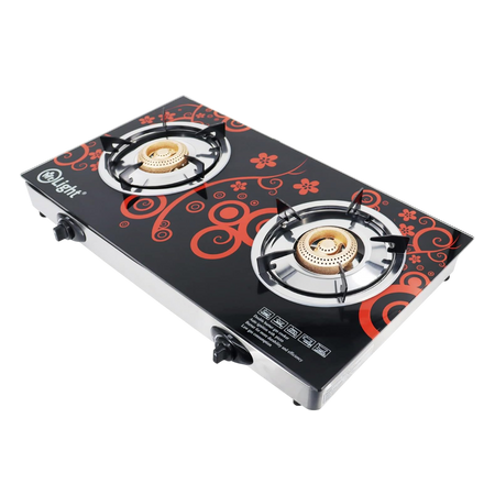 Mr. Light Gas Stove with Two Burners MRGB2550-2GS