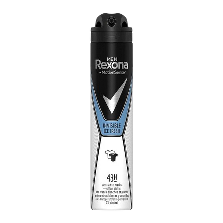 Rexona Men Invisible Ice Fresh Deodorant Spray, 200ml