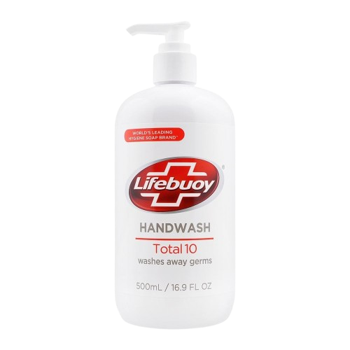Lifebuoy Total 10 Antibacterial Liquid Hand Wash, 500ml