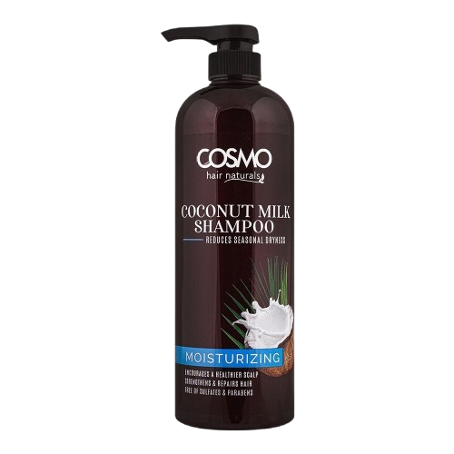 Cosmo Hair Naturals Coconut Milk Shampoo Moisturizing, 1000ml