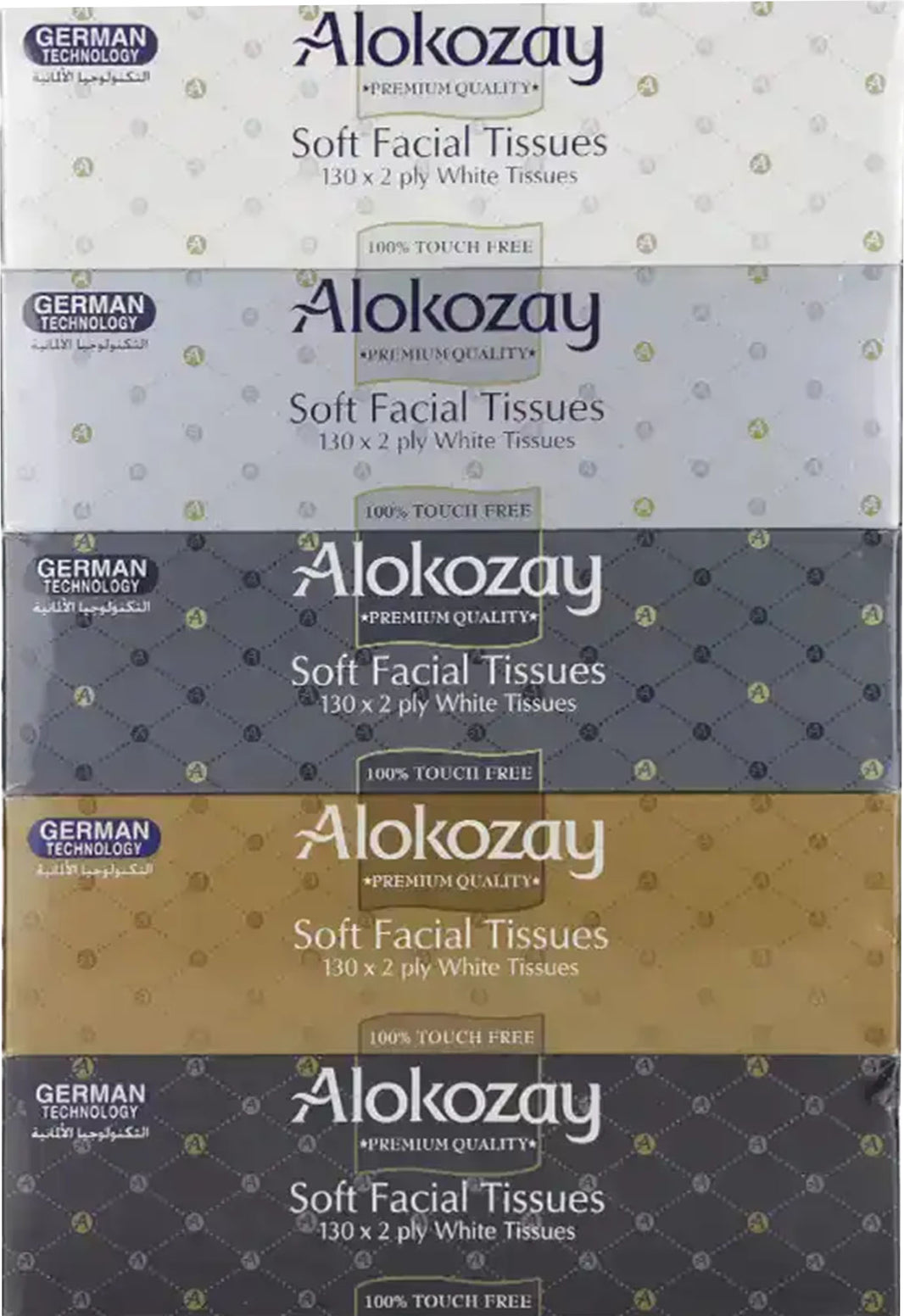 ALOKOZAY SOFTFACE TISSUE 5-130X2ply