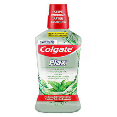 Colgate Plax Fresh Tea Mouthwash, 500ml