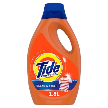 Tide Power Gel Clean & Fresh Detergent, 1.8L