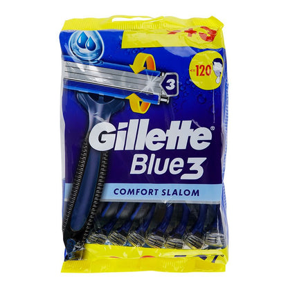Gillette Blue3 Comfort Disposable Razor, 12 Pieces