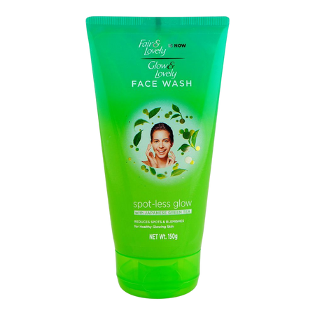 Fair & Lovely Spot Less Glow with Japanese Green Tea Face Wash, 2x150ml