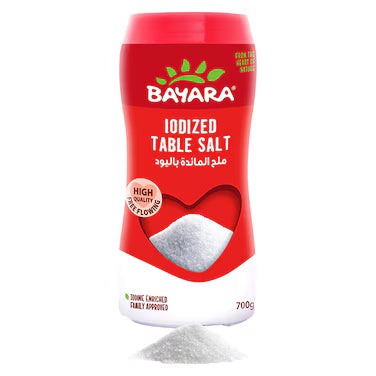 Bayara Iodized Table Salt 700 g