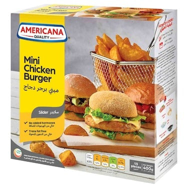 Americana Chicken Mini Burgers 400 g