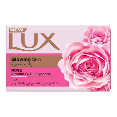 Lux Rose Flower Soap Bar Flaw Less Skin, 170g
