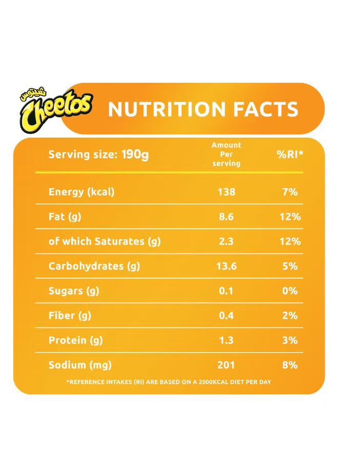 Cheetos Crunchy Flamin Hot Chips, 210g