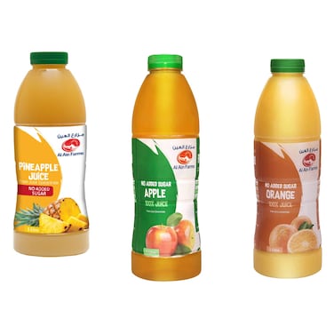 Al Ain Farms No Added Sugar Apple Juice, 1L