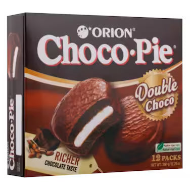 Orion Choco Pie Double Chocolate Biscuits, 360g