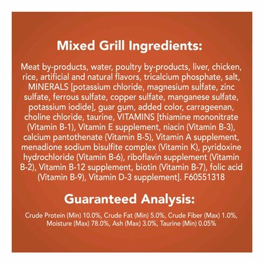 Friskies Pate Mixed Grill Cat Food, 156g