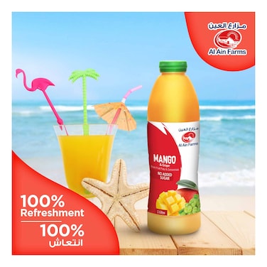 Al Ain Mango & Grape Nectar Juice, 1L