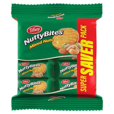 Tiffany Nutty Bites Mixed Nuts Biscuits, 8x72g