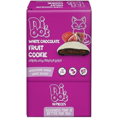 Dido's White Chocolate Fruit Cookie, 16 Pieces, 256g
