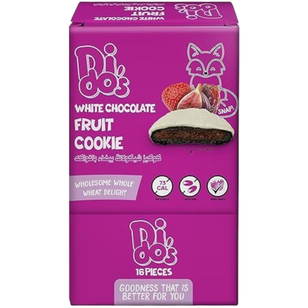 Dido's White Chocolate Fruit Cookie, 16 Pieces, 256g