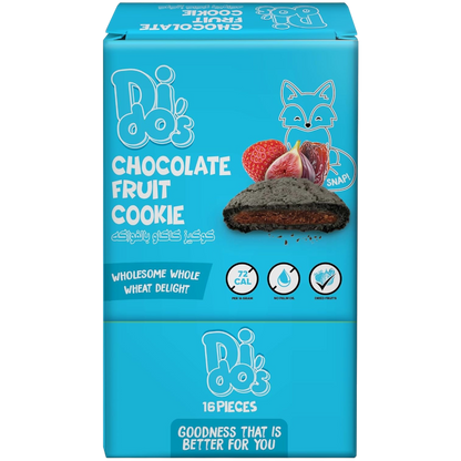 Dido's Chocolate Fruit Cookie, 16 Pieces, 256g