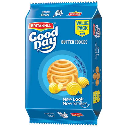 Britannia Good Day Butter Biscuits, 8x72g
