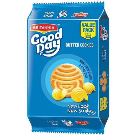 Britannia Good Day Butter Biscuits, 8x72g