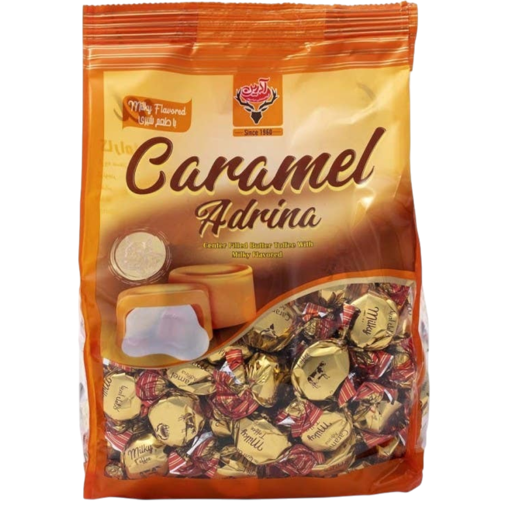 Adrin Caramel Milk Cream Toffees, 750g