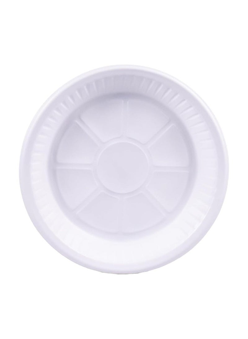 SUNNY PLASTIC PLATES PLAIN 10" 25S