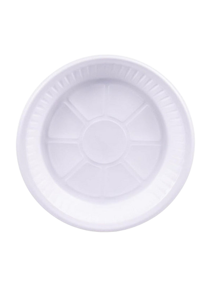 SUNNY PLASTIC PLATES PLAIN 10" 25S