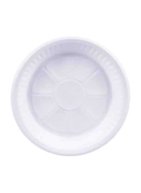 SUNNY PLASTIC PLATES PLAIN 10" 25S