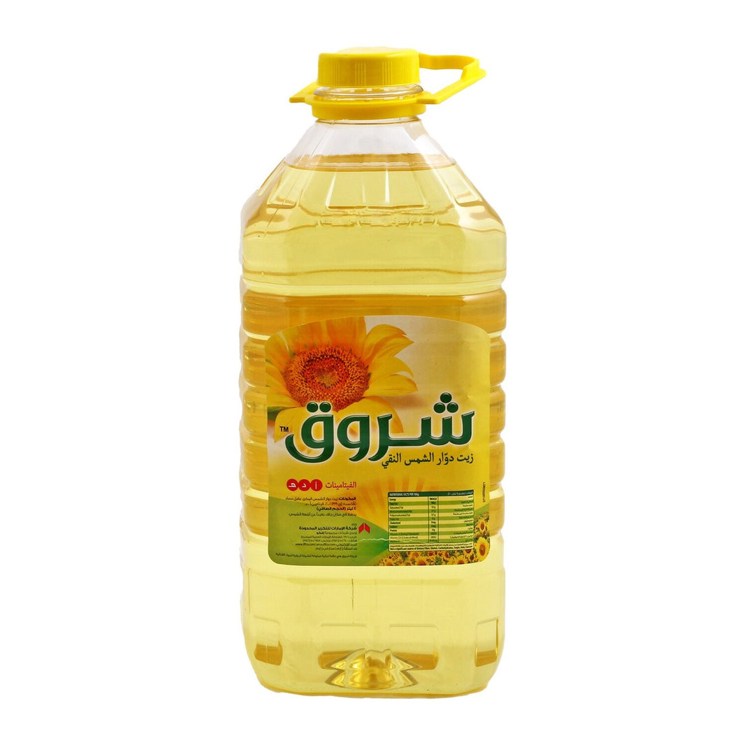 Shurooq Sunflower Cooking Oil, 4l