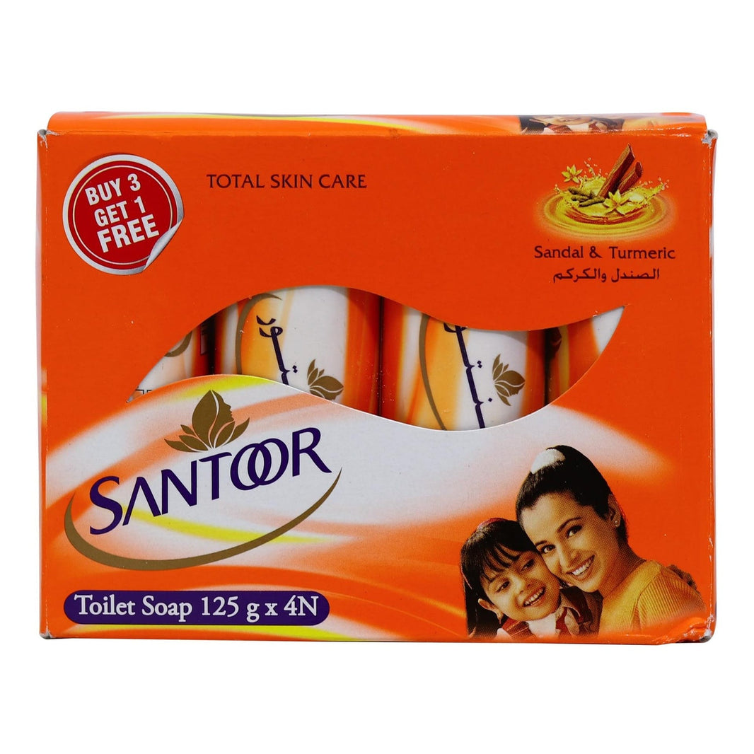 Santoor Soap  3+1, 125g