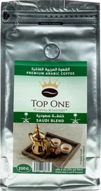 Top One Coffee Roastery Saudi Blend Arabic Coffee, 200g