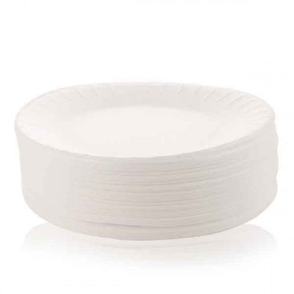 Fijipack Foam Plate, 25 Pieces