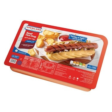 Americana Beef Hot Dog, 450g