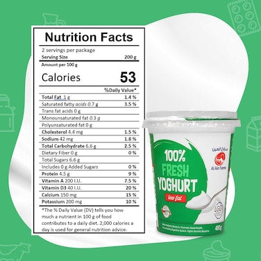 AL AIN YOGHURT LOW FAT 400GM