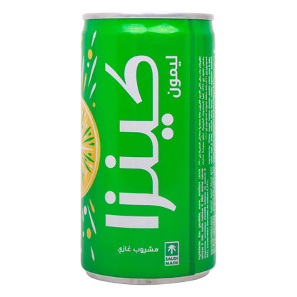 Kinza Lemon Soft Drink Can, 185ml