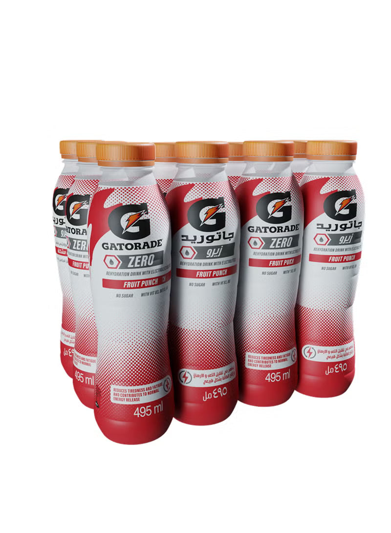Gatorade Zero Fruit Punch, 495ml
