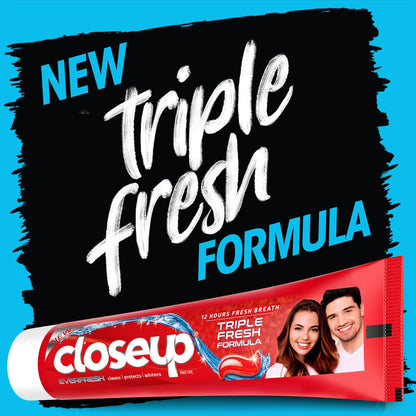 Closeup Ever Fresh Red Hot Antibacterial Toothpaste, 120ml
